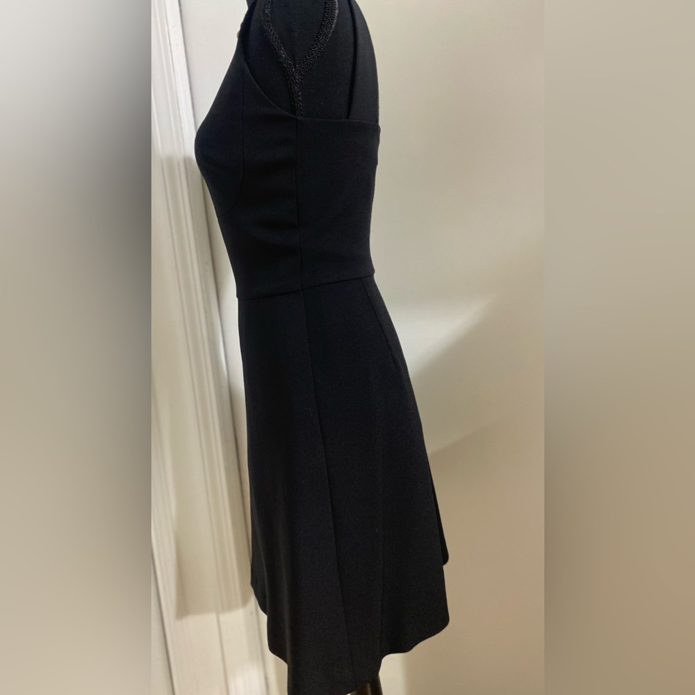 MICHAEL KORS Fit & Flare cocktail dress blk size 2 like new with tag - Picture 6 of 15